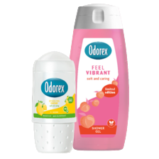 Odorex limited edition deoroller of douchegel